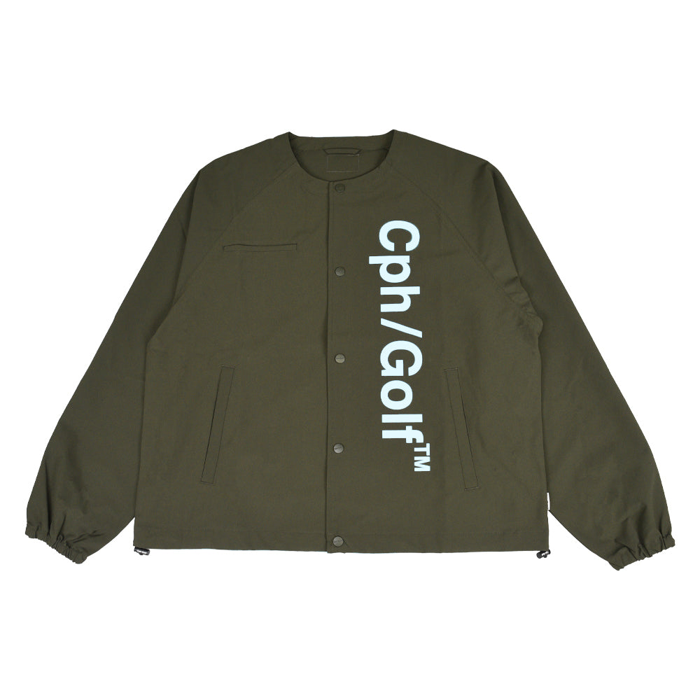 プーマ ゴルフ クウォーターGスリーブ ポケット スタンドカラー ジャケット GENTLEMAN NO COLLAR JACKET – Cph/Golf™︎