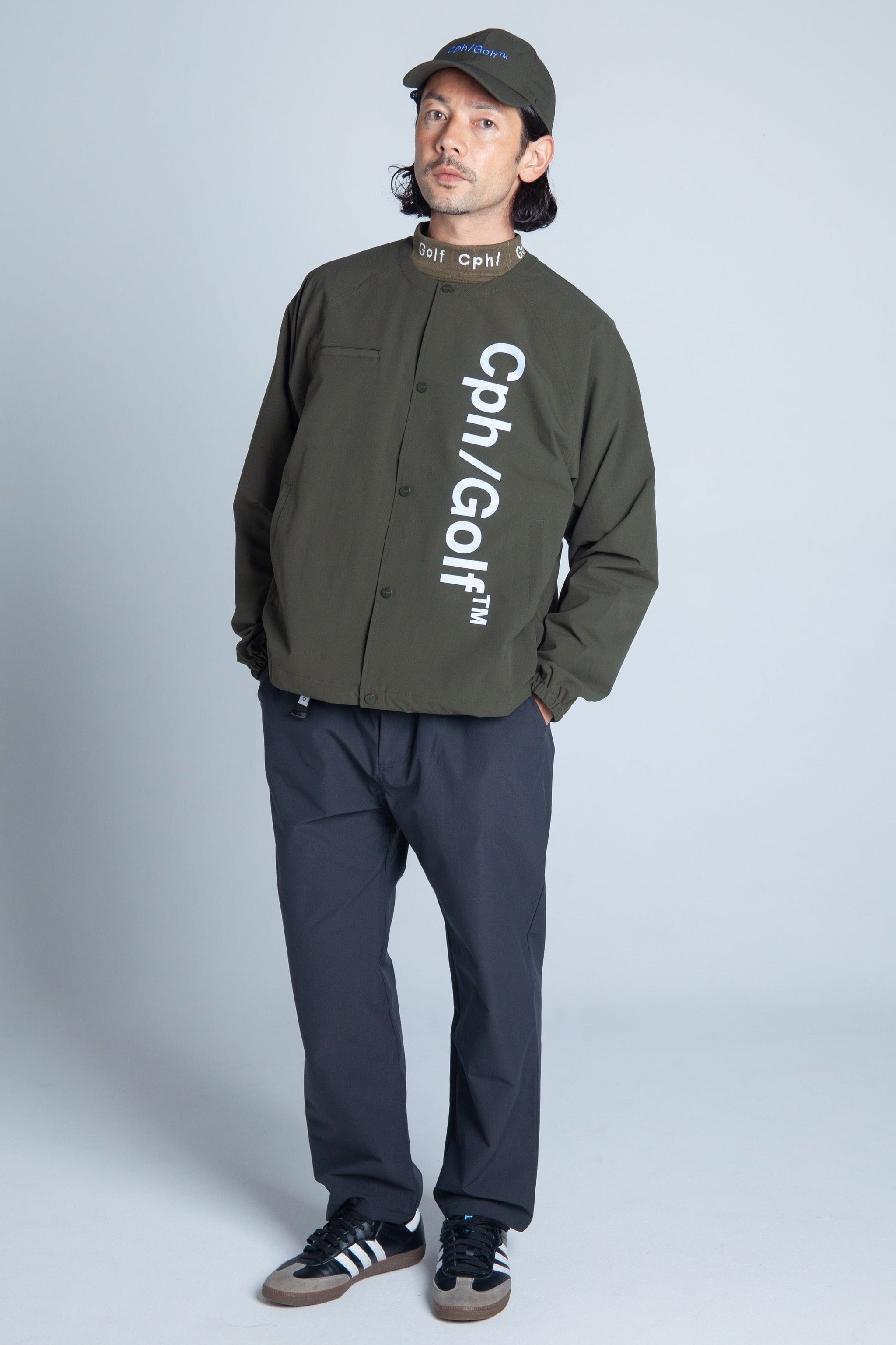 GENTLEMAN NO COLLAR JACKET – Cph/Golf™︎