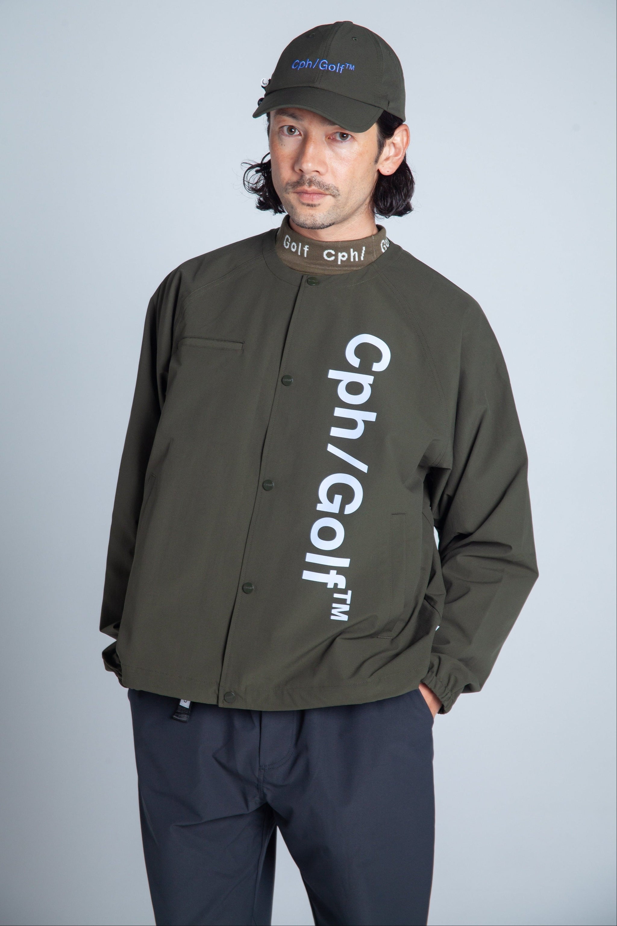 GENTLEMAN NO COLLAR JACKET – Cph/Golf™︎