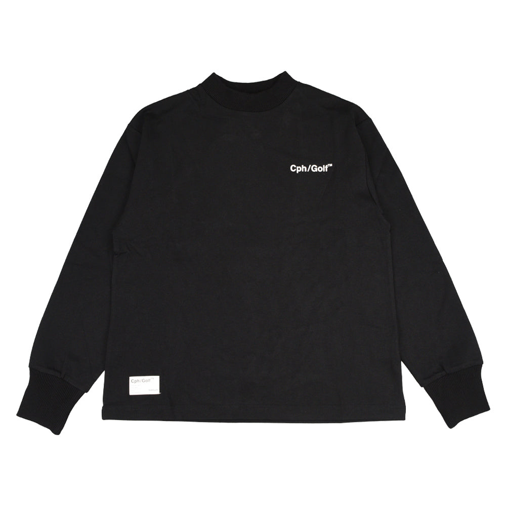 GENTLEMAN HALF MOCK NECK LS TEE – Cph/Golf™︎