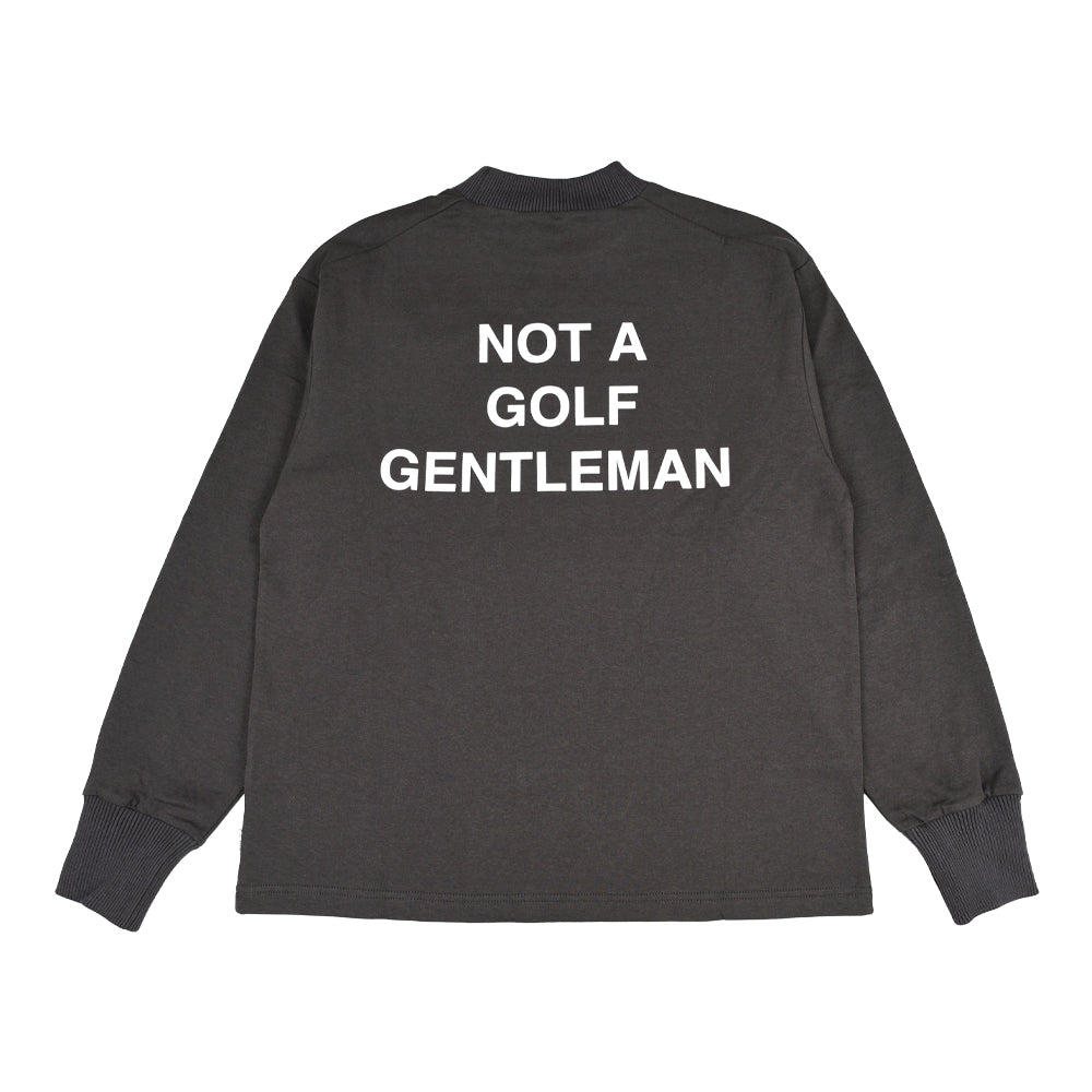 GENTLEMAN HALF MOCK NECK LS TEE – Cph/Golf™︎
