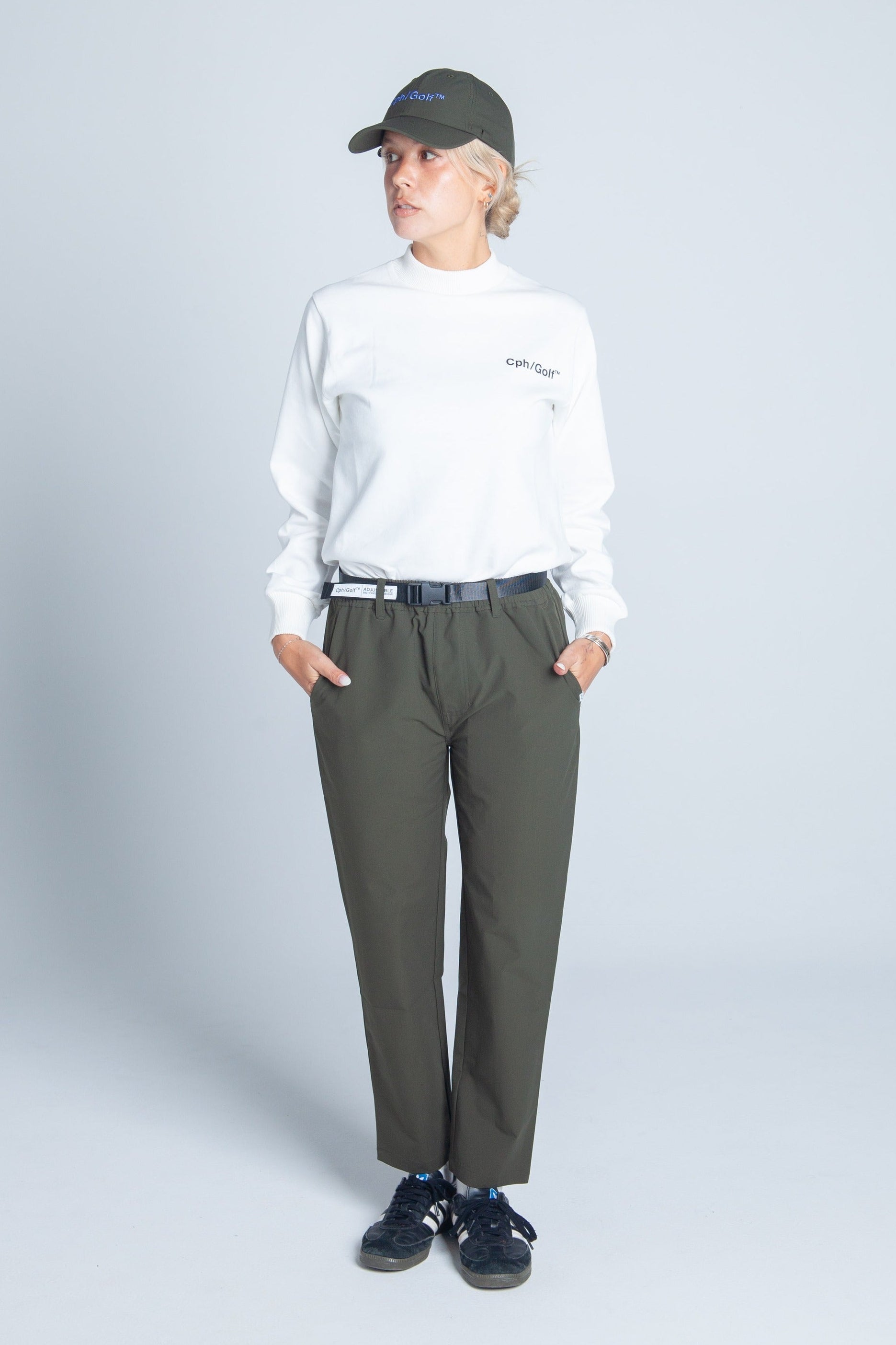 WOMEN] MADEMOISELLE HALF MOCK NECK LS TEE – Cph/Golf™︎