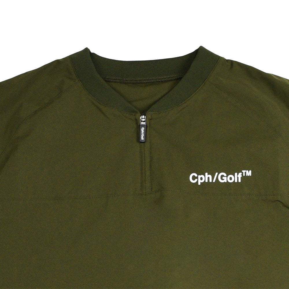 Cph/Golf ハーフジップ セーター M カーキ LIGHT WEIGHT SS ZIP PULLOVER – Cph/Golf™︎