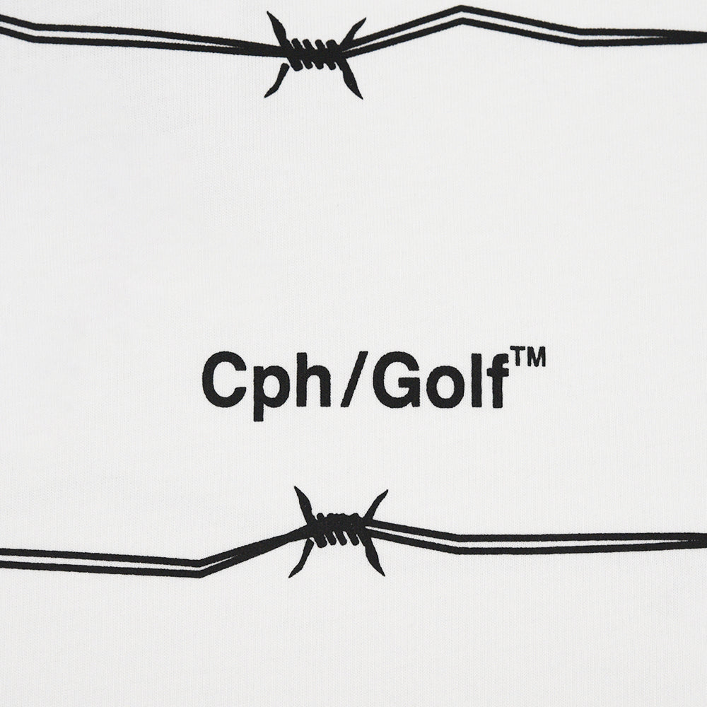 WIRED BORDER OVERSIZE TEE – Cph/Golf™︎