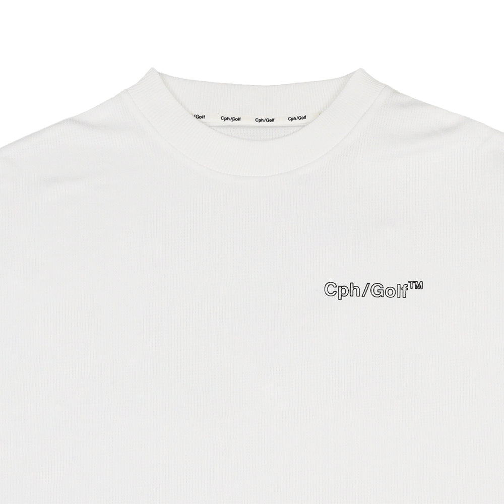 DOT AIR GENTLEMAN MOCK NECK TEE – Cph/Golf™︎