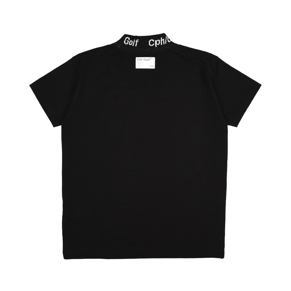 WOMEN] Cph/Golf™︎ JACQUARD MOCK NECK TEE