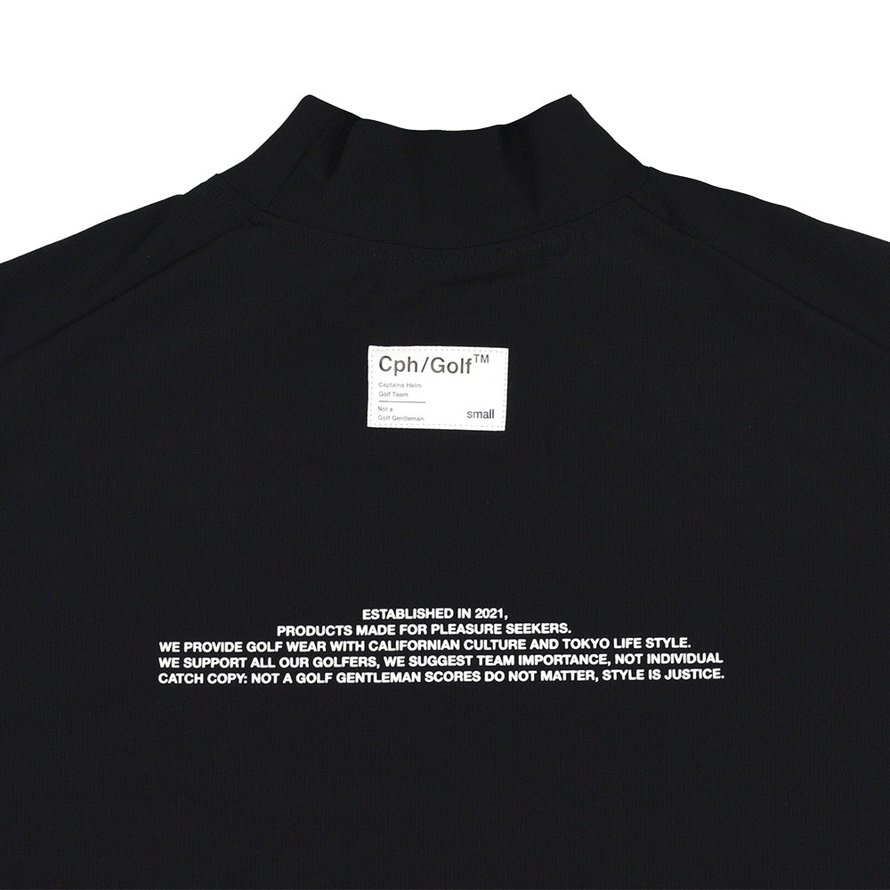 Cph/Golf™サーマル モックネック ロングスリーブT【ブラック】【L】 WOMEN] TEC LIGHT MOCK NECK TEE – Cph/Golf™︎
