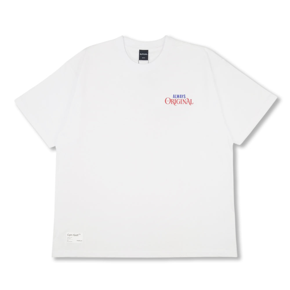 COOL BLUE GOLF TEE WHITE – Cph/Golf™︎