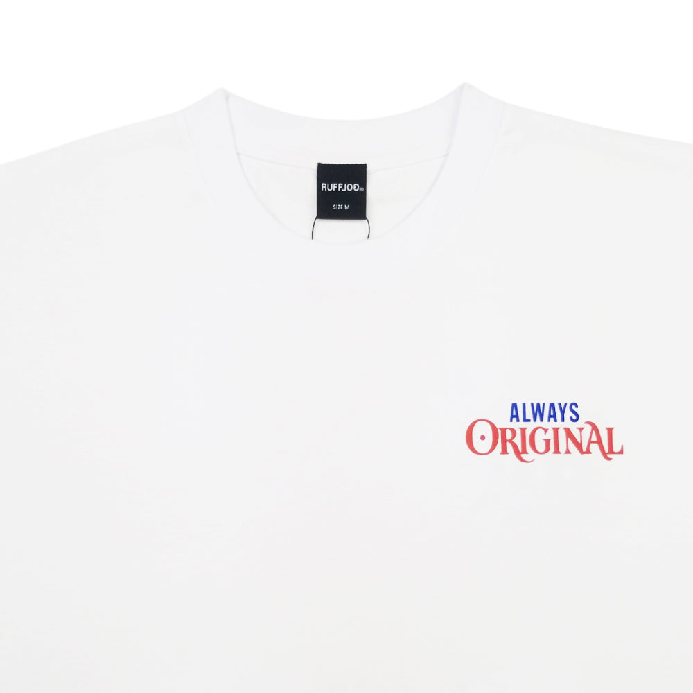 メンズウェア #COOL BLUE GOLF TEE WHITE RUFFLOG cph COOL BLUE GOLF TEE WHITE – Cph/Golf™︎