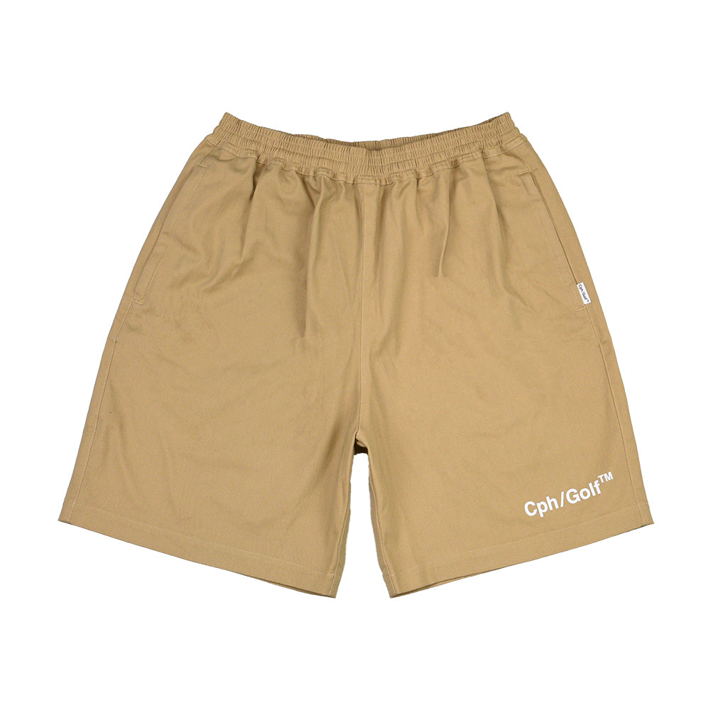 COTTON TRACK SHORTS BEIGE – Cph/Golf™︎