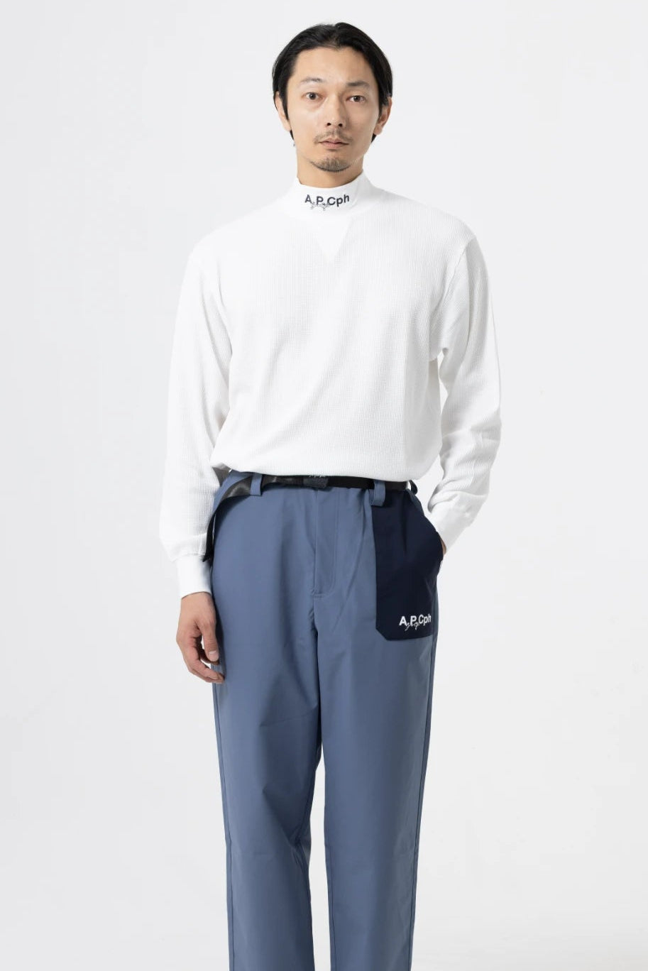 A.P.Cph/Golf THERMAL L/S MOCK NECK TEE – Cph/Golf™︎