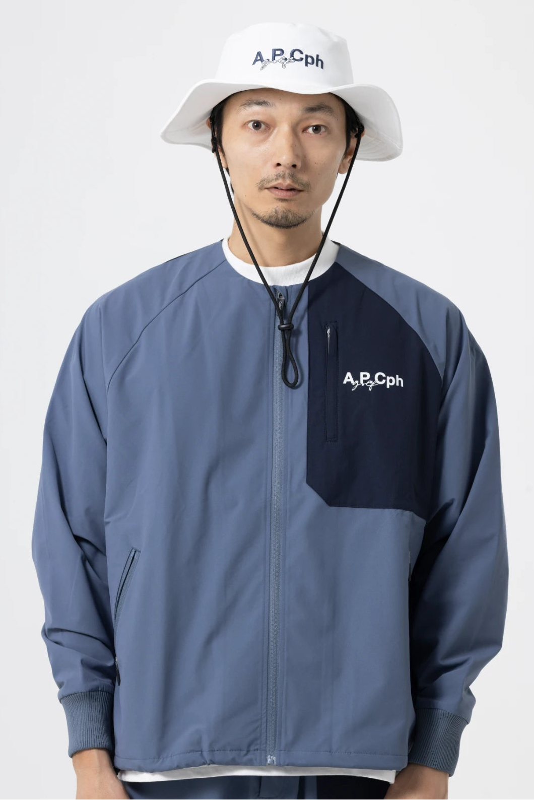 A.P.Cph/Golf ZIPPER NO COLLAR JACKET – Cph/Golf™︎