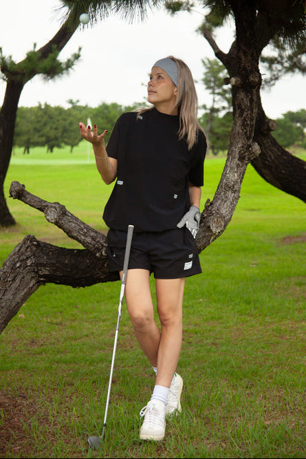 WOMEN] TEC LIGHT MOCK NECK TEE – Cph/Golf™︎