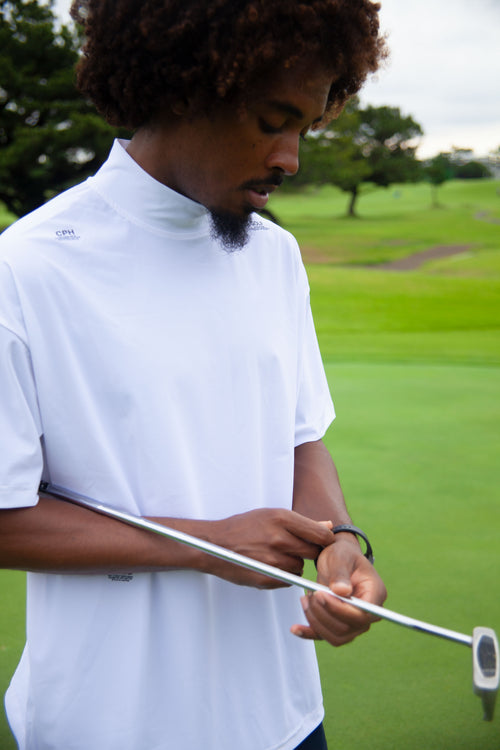 TEC LIGHT MOCK NECK TEE – Cph/Golf™︎