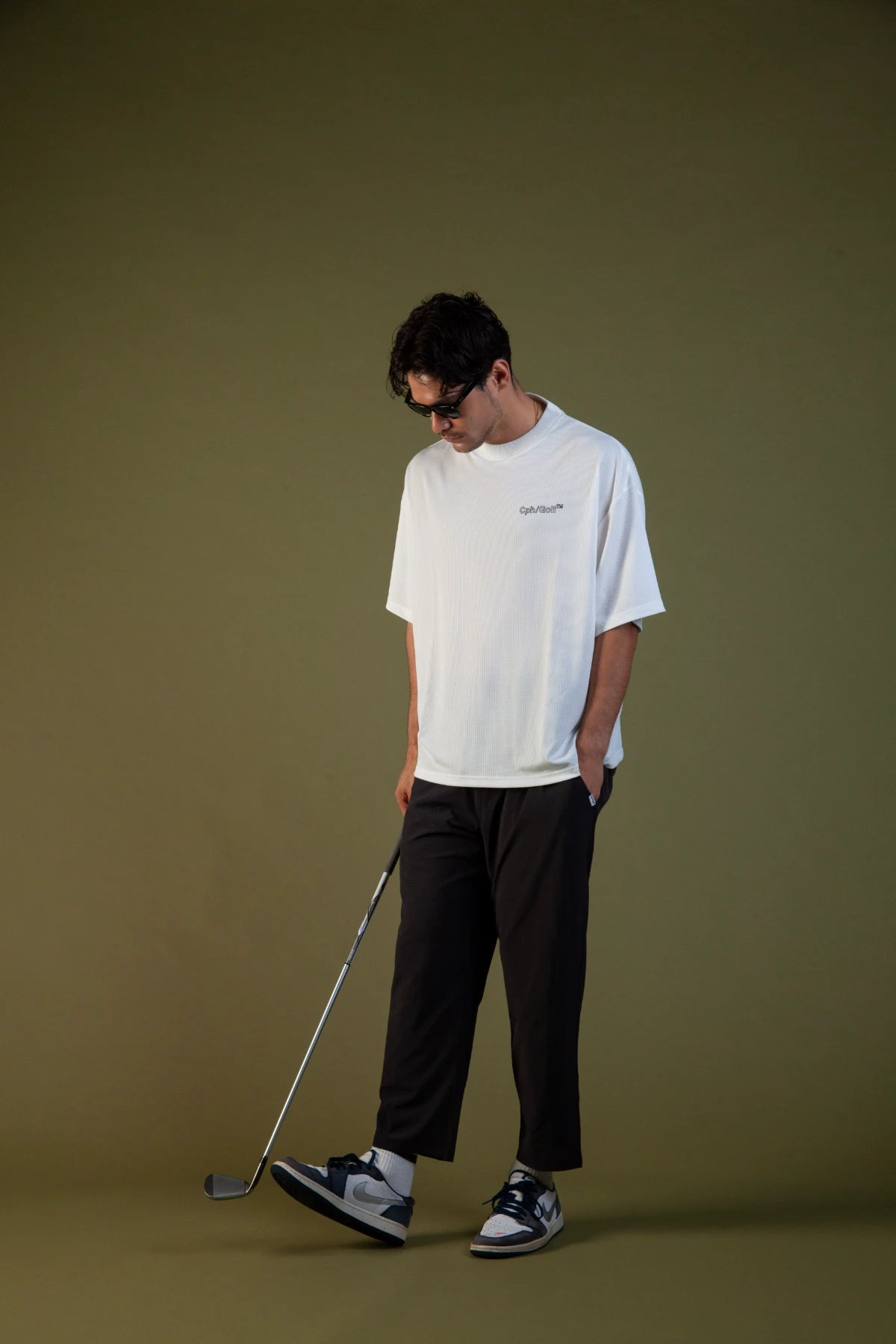 DOT AIR GENTLEMAN MOCK NECK TEE – Cph/Golf™︎