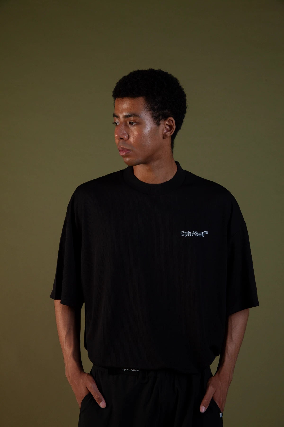 メンズウェア CPH GOLF DOT AIR GENTLEMAN MOCK NECK TEE DOT AIR GENTLEMAN MOCK NECK TEE – Cph/Golf™︎