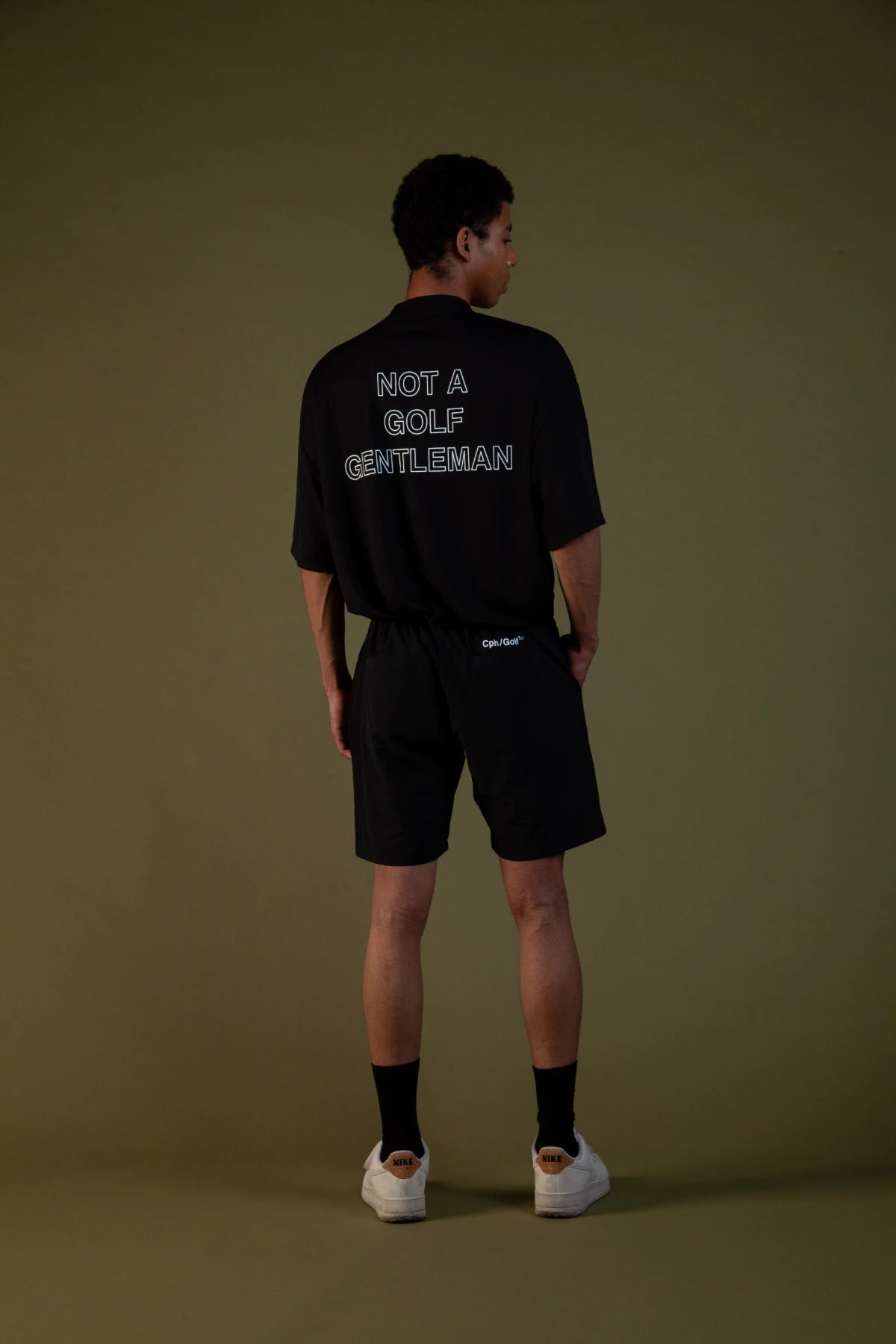 DOT AIR GENTLEMAN MOCK NECK TEE – Cph/Golf™︎