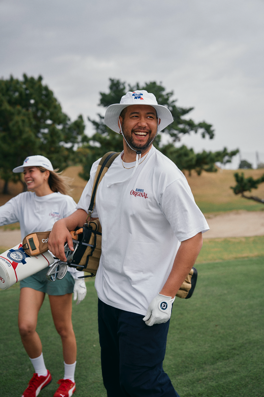 メンズウェア #COOL BLUE GOLF TEE WHITE RUFFLOG cph COOL BLUE GOLF TEE WHITE – Cph/Golf™︎