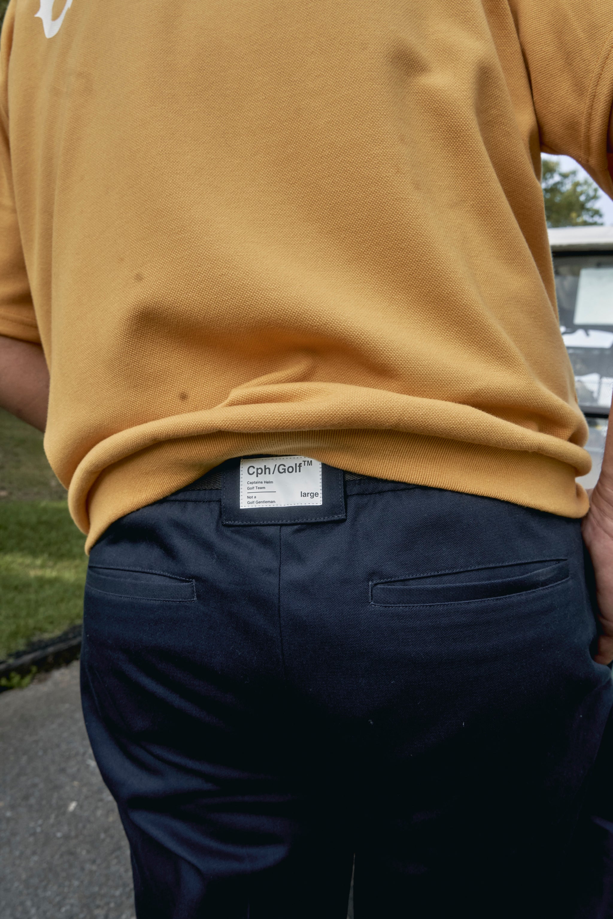 CLASSIC CHINO ADJUSTABLE PANTS NAVY – Cph/Golf™︎