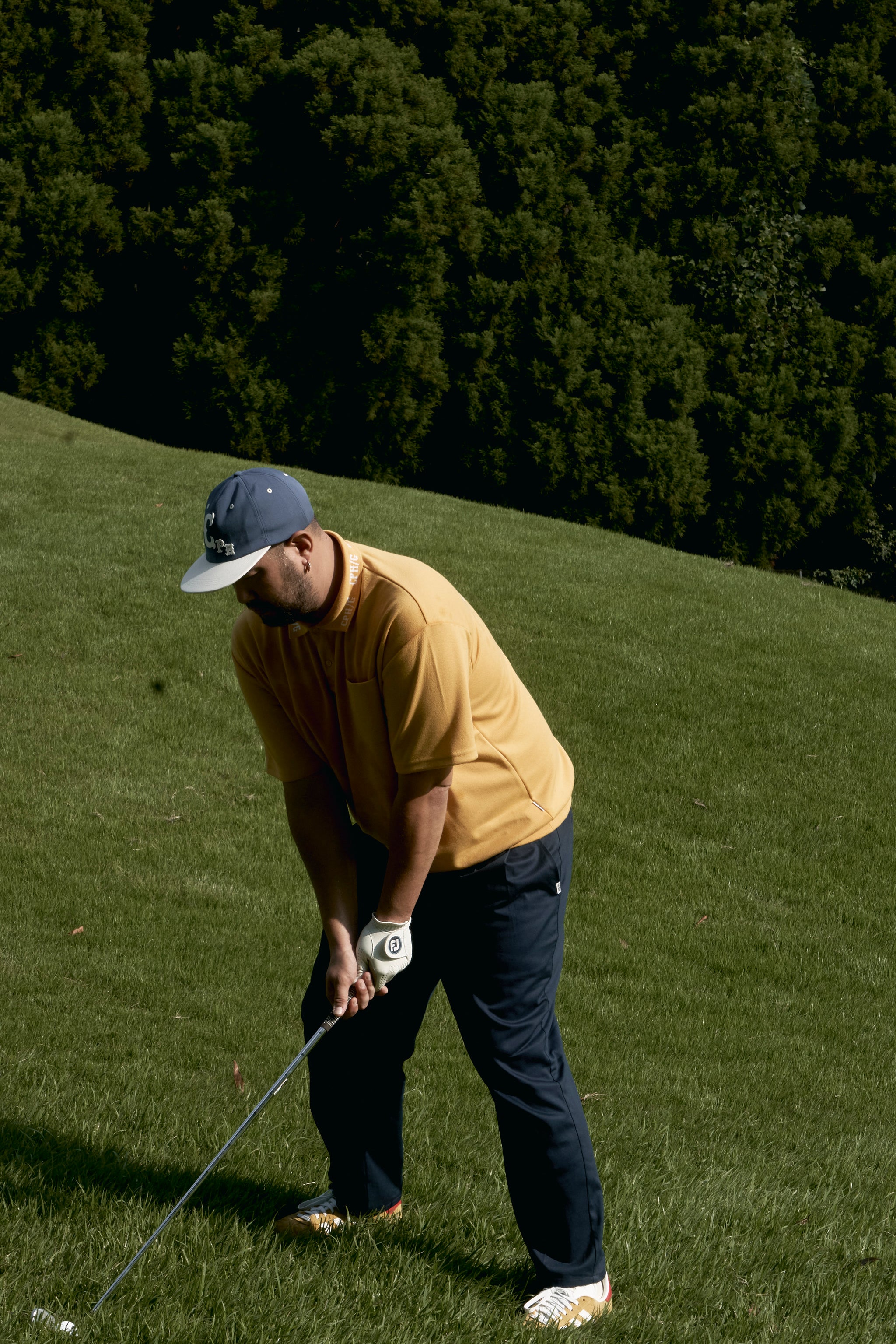 CLASSIC CHINO ADJUSTABLE PANTS NAVY – Cph/Golf™︎