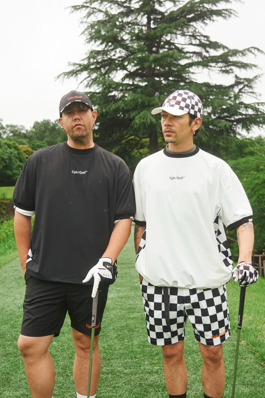 CHECKER MESH S/S PISTE WHITE – Cph/Golf™︎