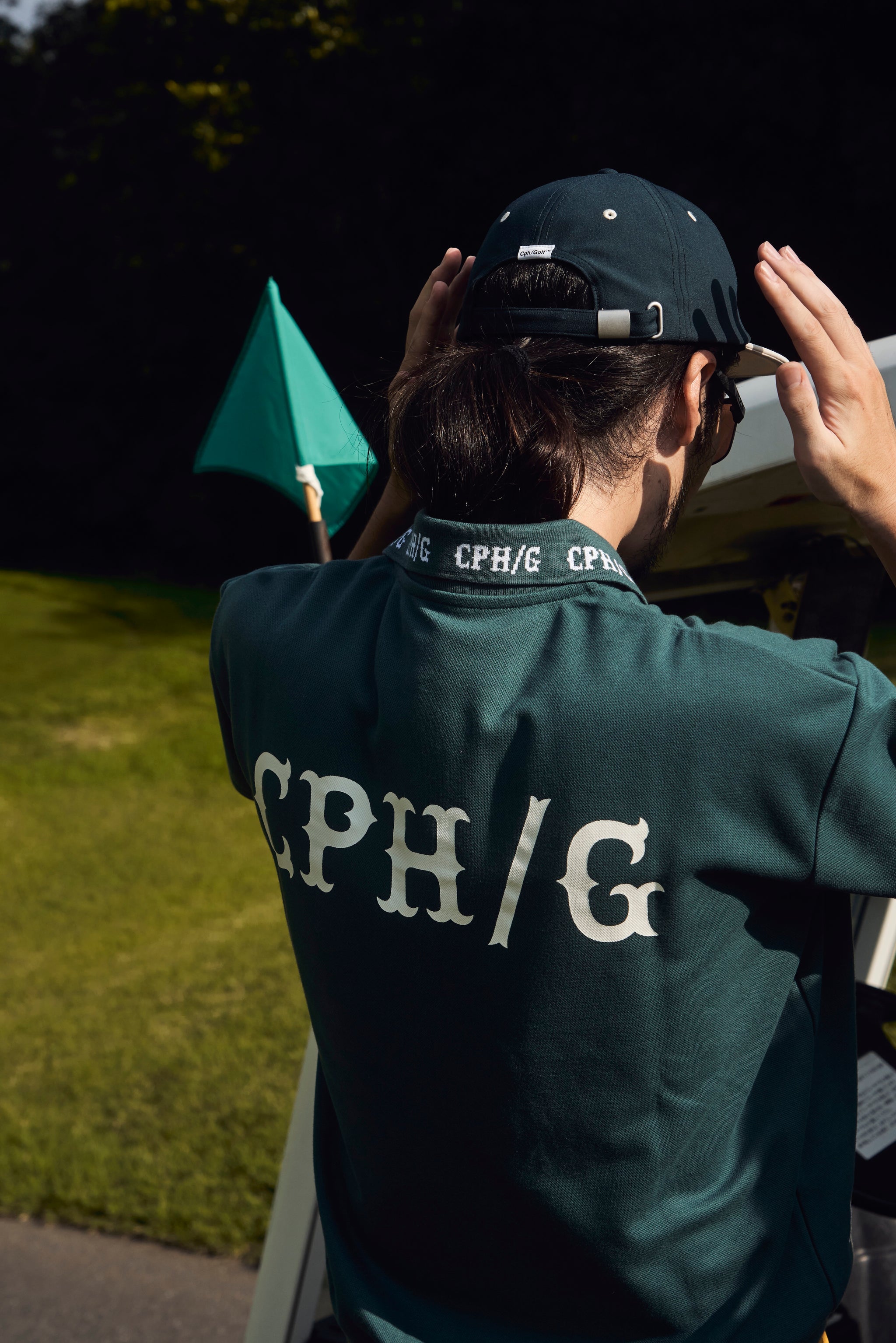CLASSIC COTTON RIB POLO SHIRT GREEN – Cph/Golf™︎