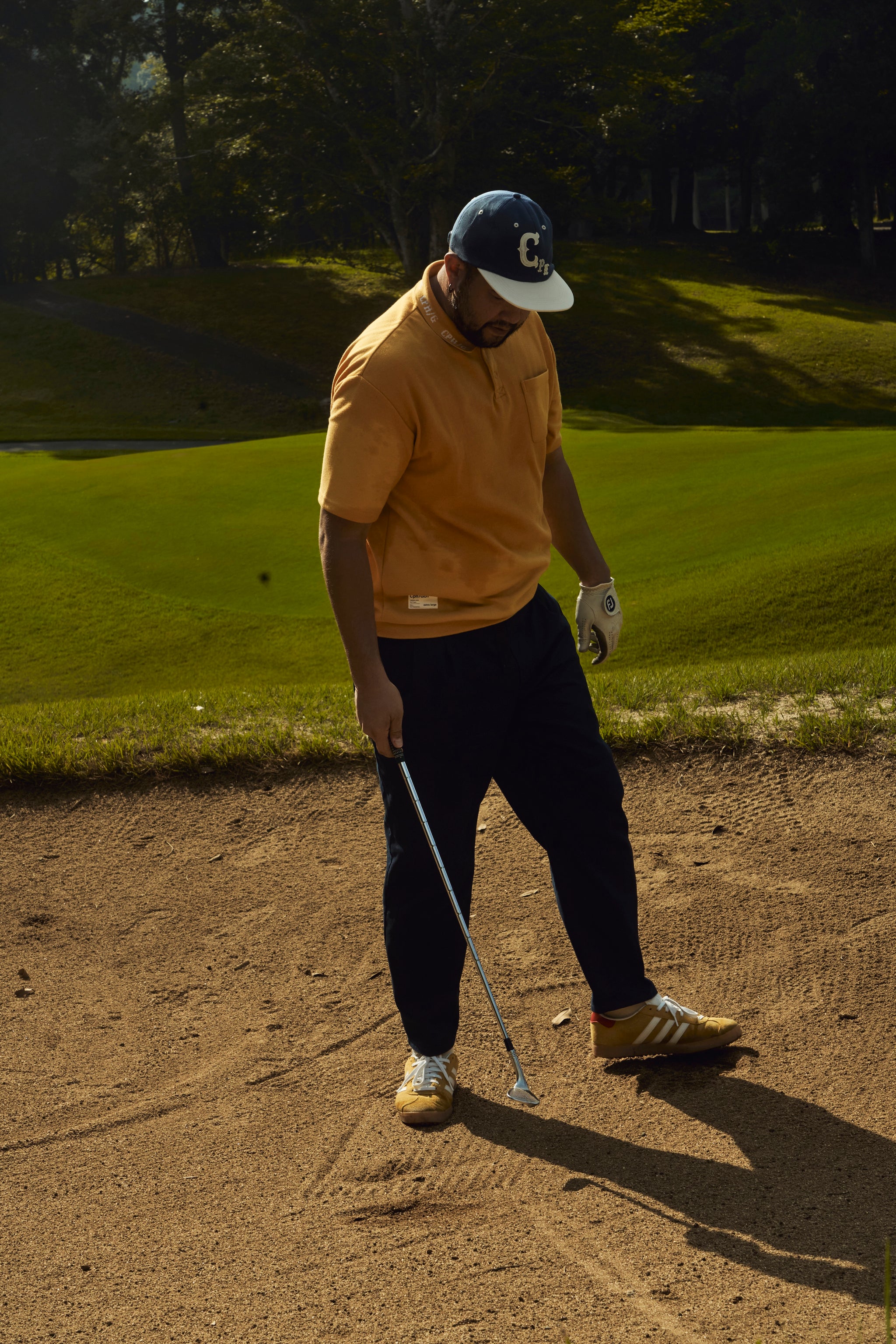 CLASSIC COTTON RIB POLO SHIRT YELLOW – Cph/Golf™︎