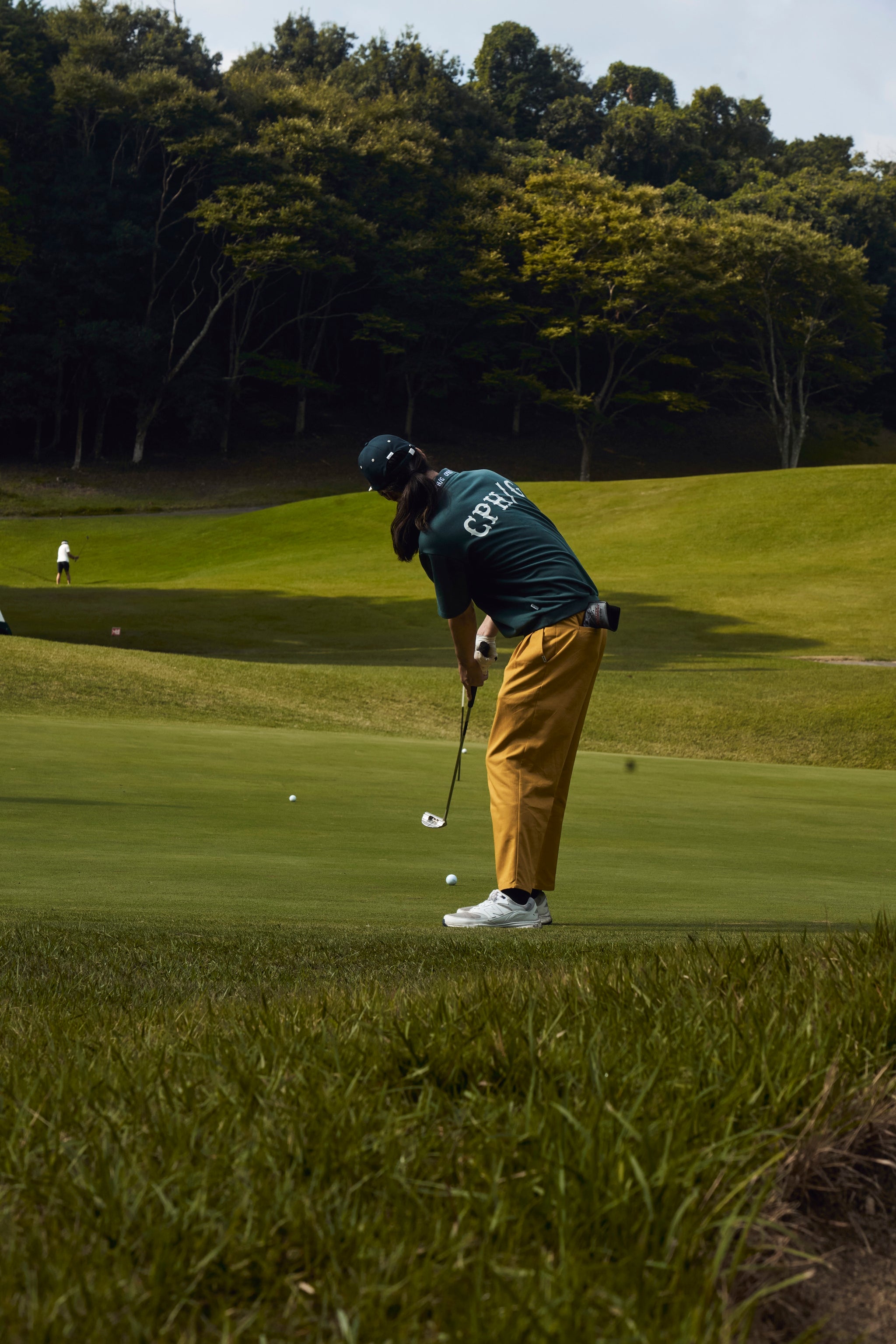 CLASSIC CHINO ADJUSTABLE PANTS YELLOW – Cph/Golf™︎