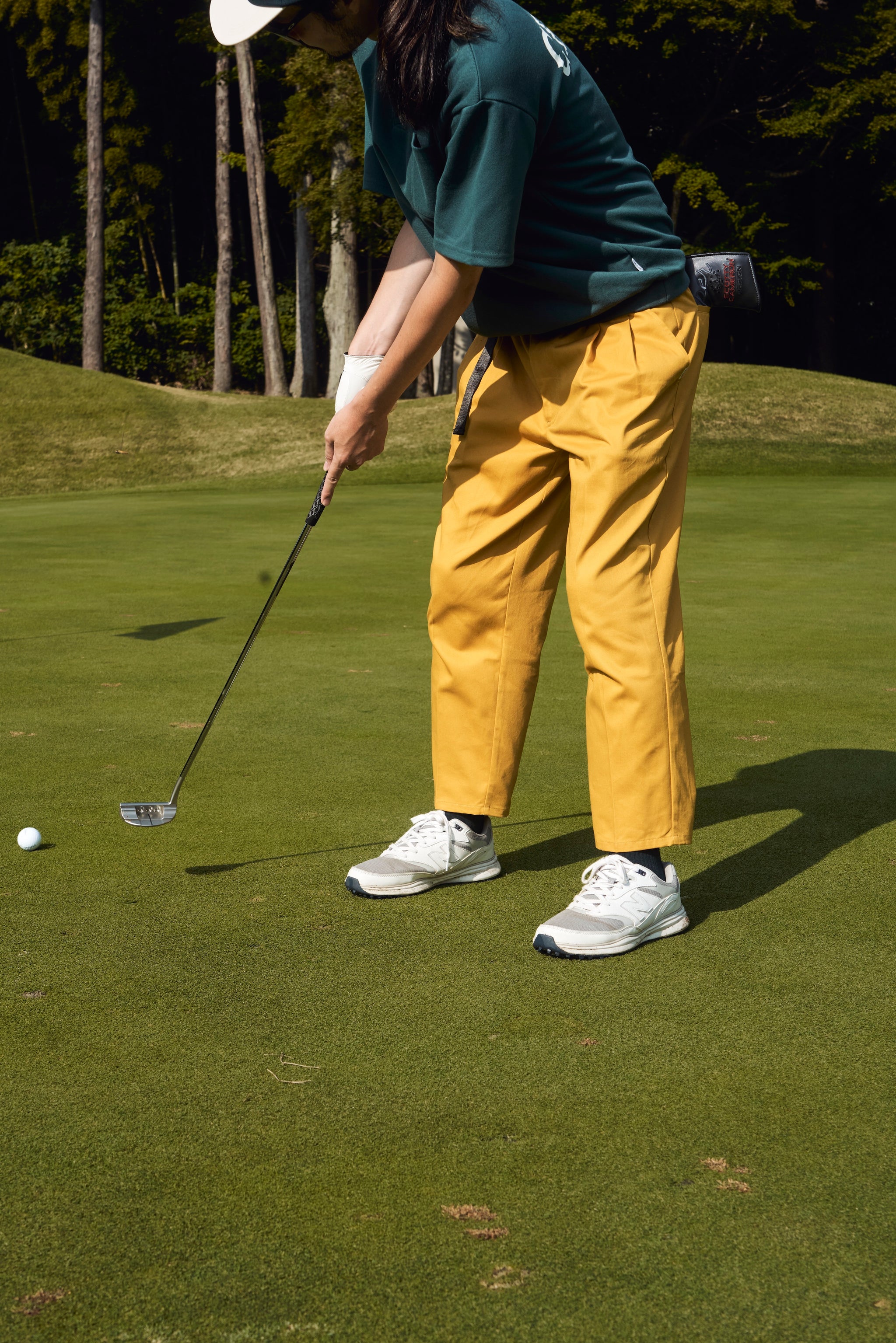 CLASSIC CHINO ADJUSTABLE PANTS YELLOW – Cph/Golf™︎