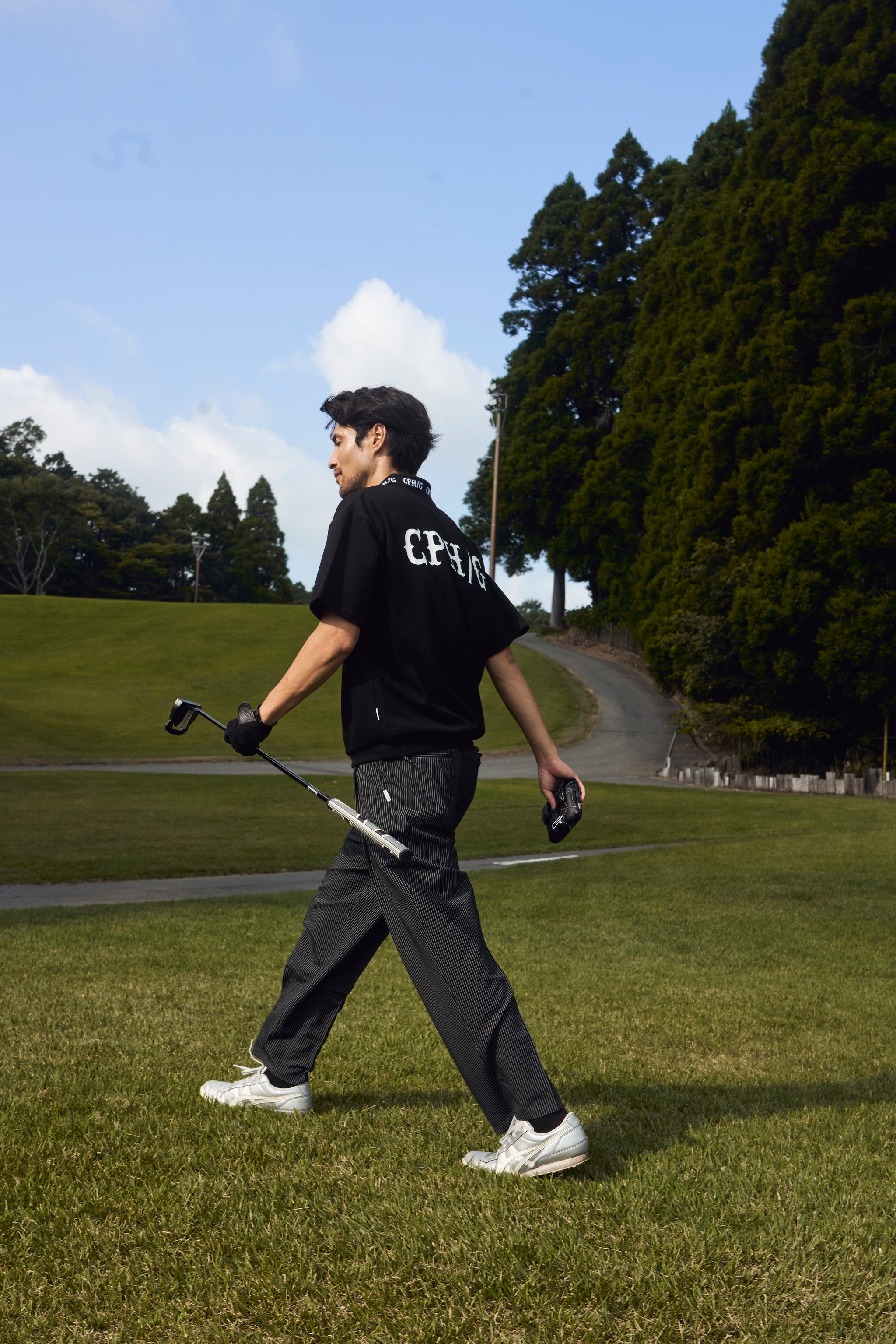 CLASSIC CHINO ADJUSTABLE PANTS BLACK – Cph/Golf™︎