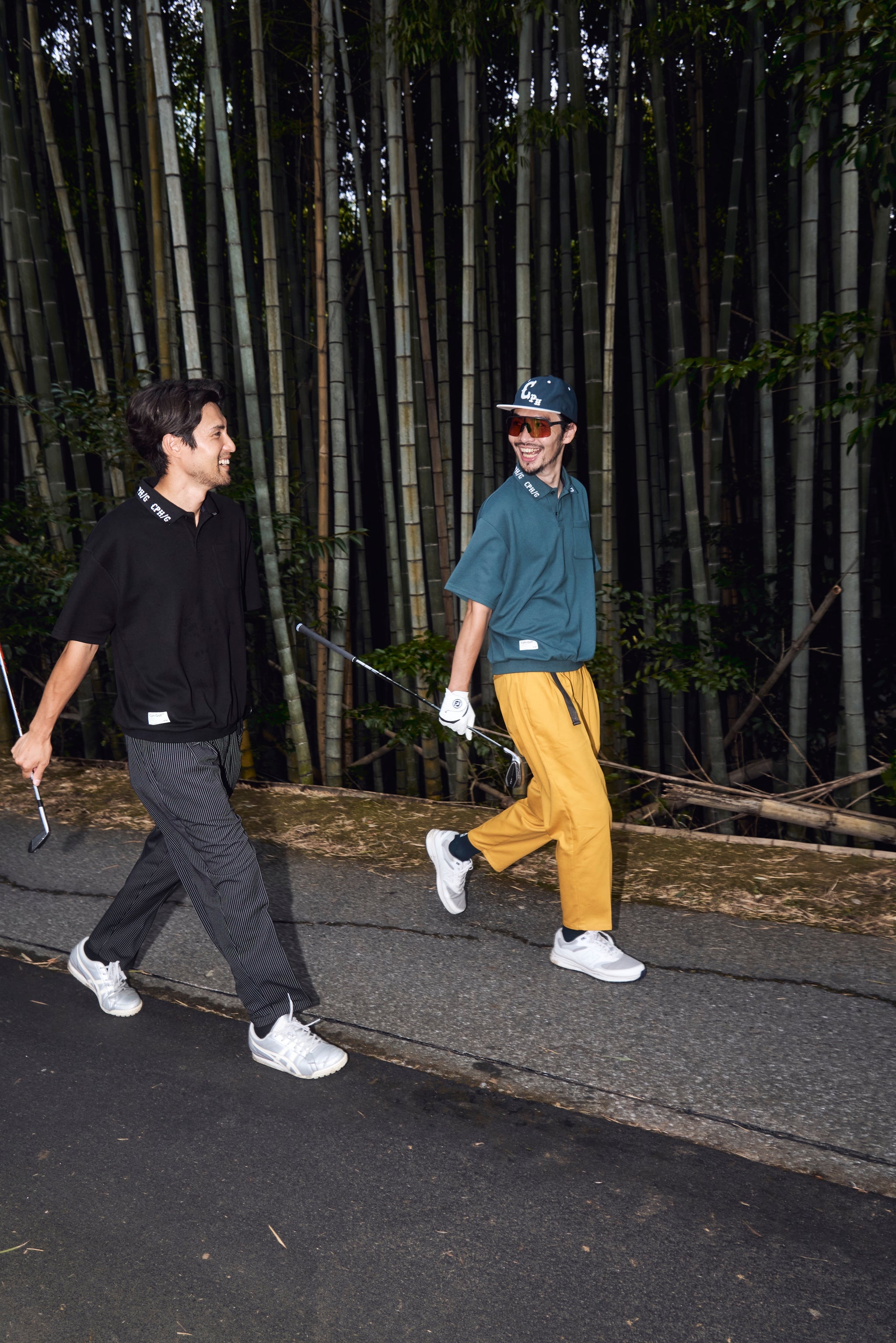 CLASSIC CHINO ADJUSTABLE PANTS YELLOW – Cph/Golf™︎