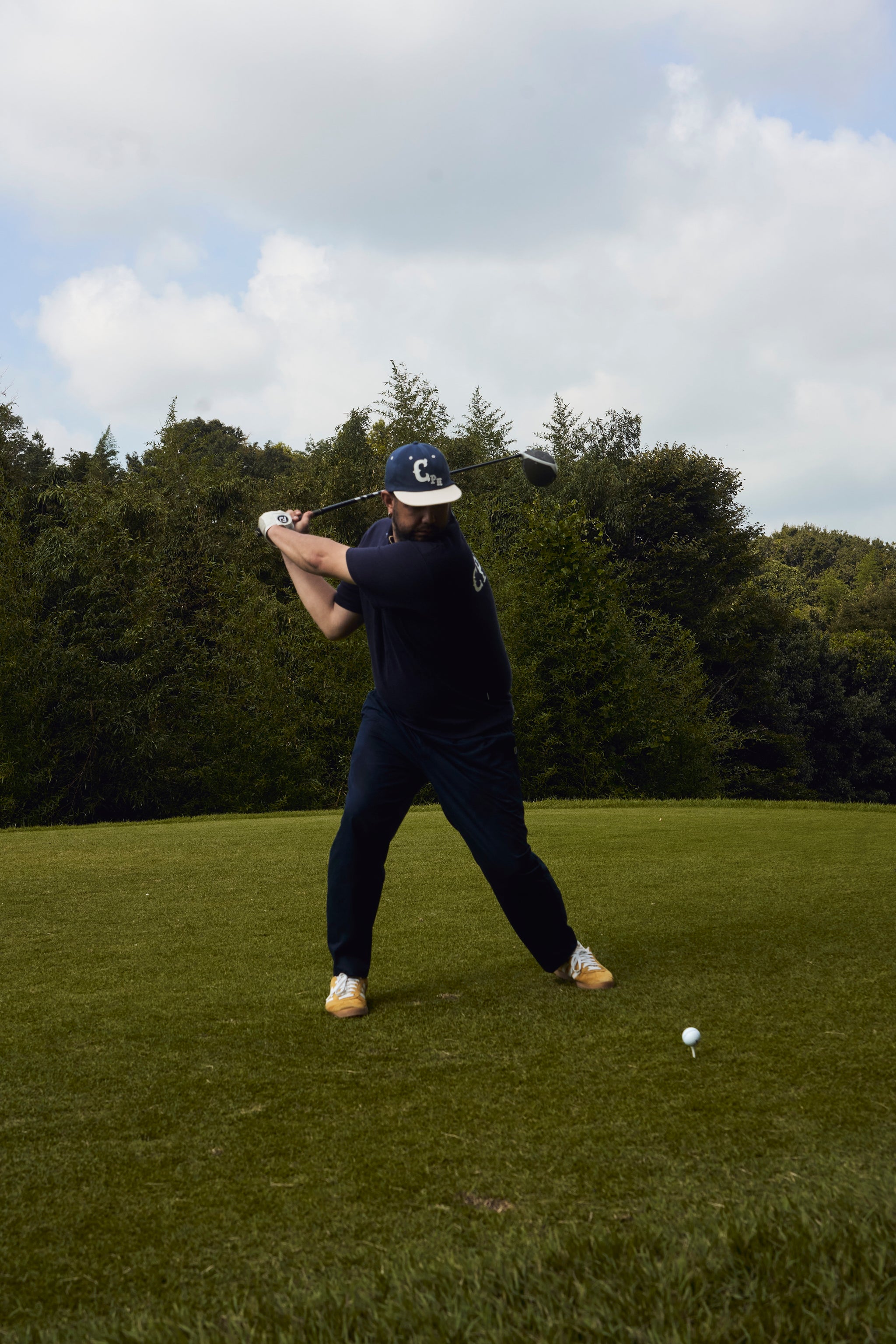 CLASSIC CHINO ADJUSTABLE PANTS NAVY – Cph/Golf™︎