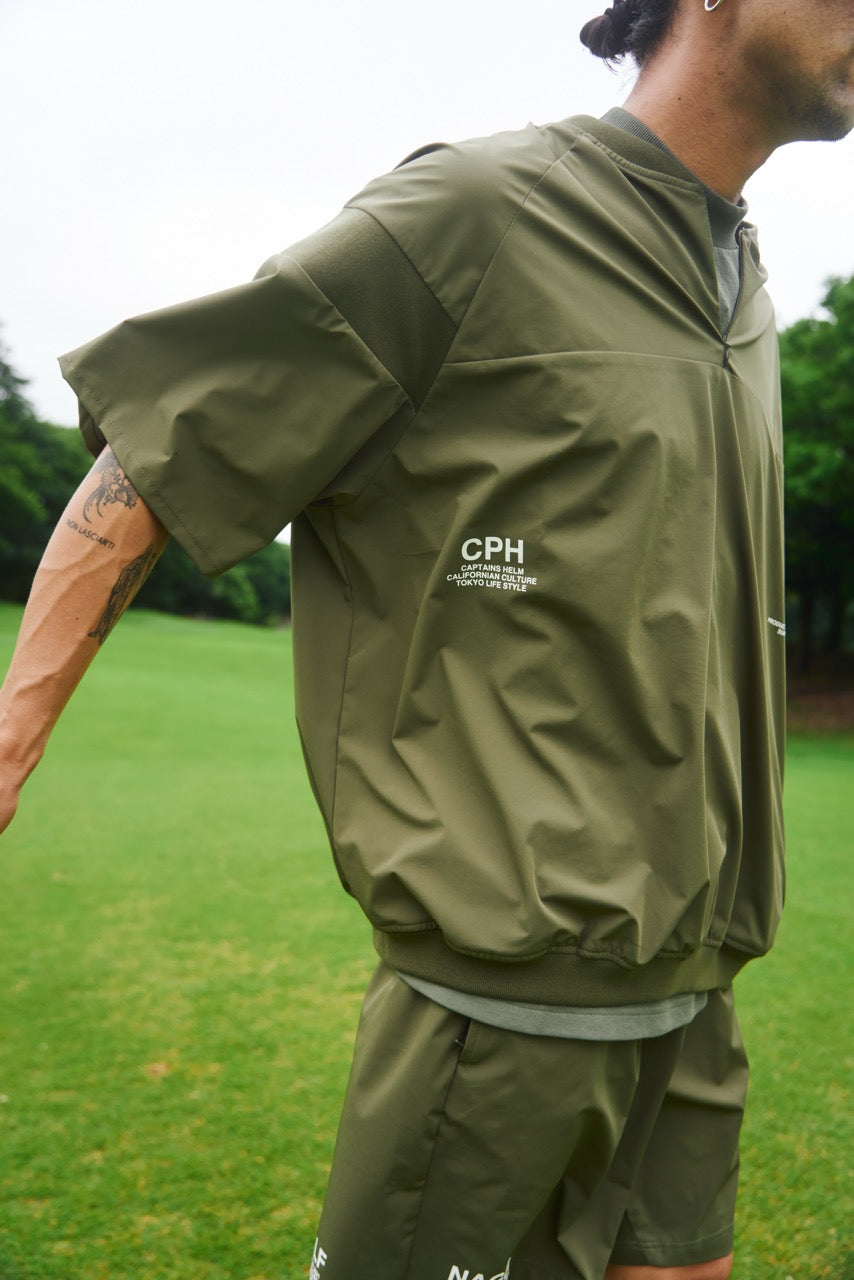 WATERPROOF SS PULLOVER OLIVE – Cph/Golf™︎