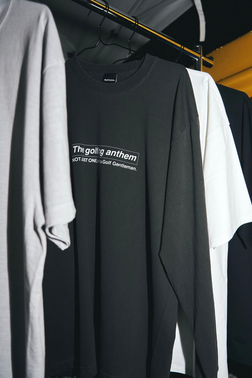 Golfing Anthem L/S Tee BLACK – Cph/Golf™︎