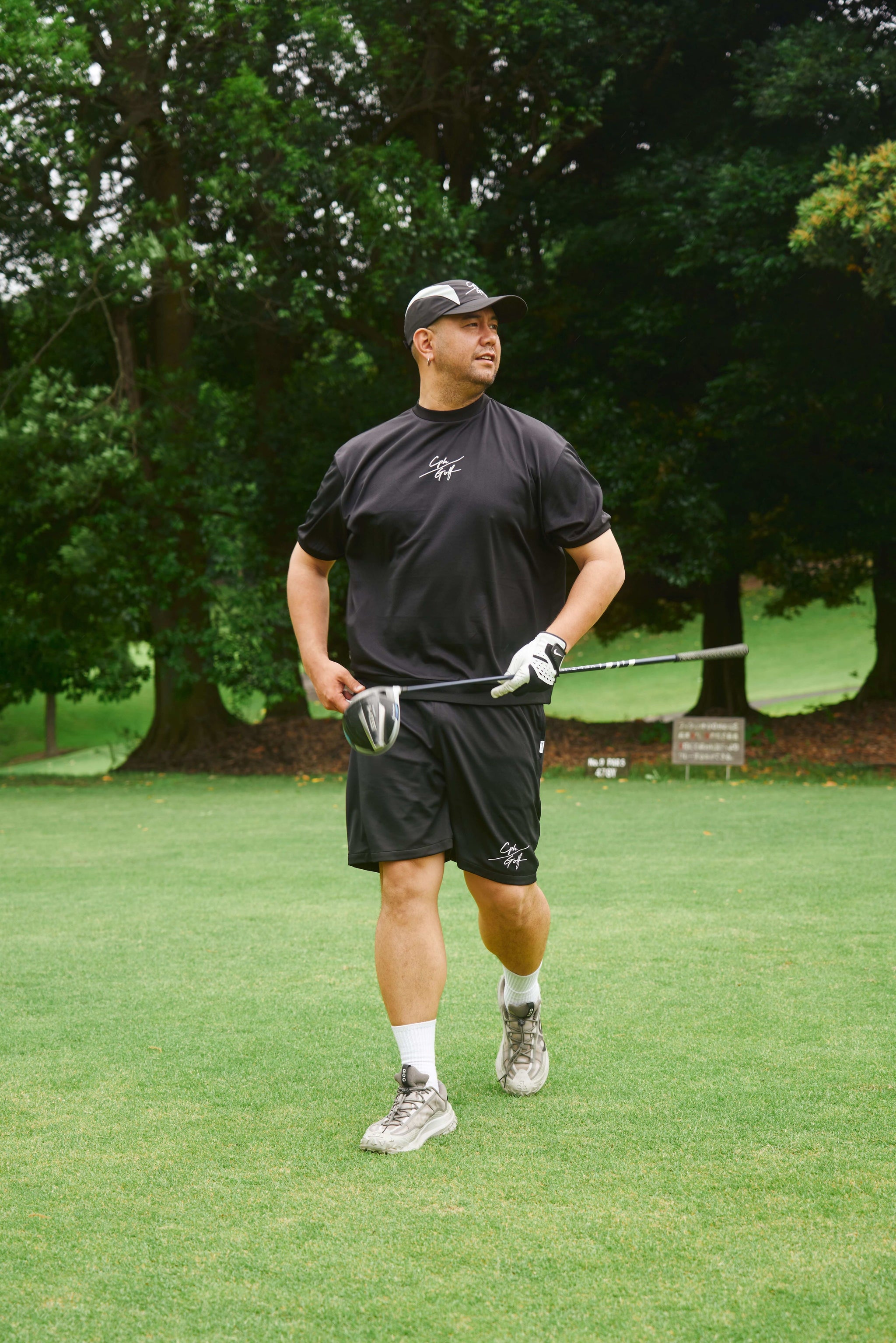 スラッシュ ロゴ メッシュショートスリーブ プルオーバー SLASH LOGO MESH S/S PULLOVER BLACK – Cph/Golf™︎