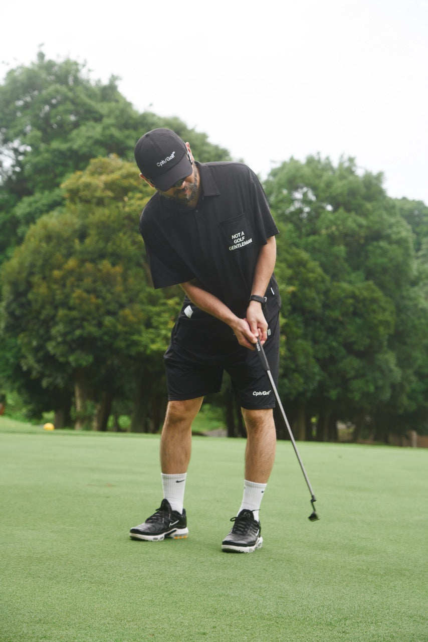 DOT AIR ADJUSTABLE SHORTS BLACK – Cph/Golf™︎