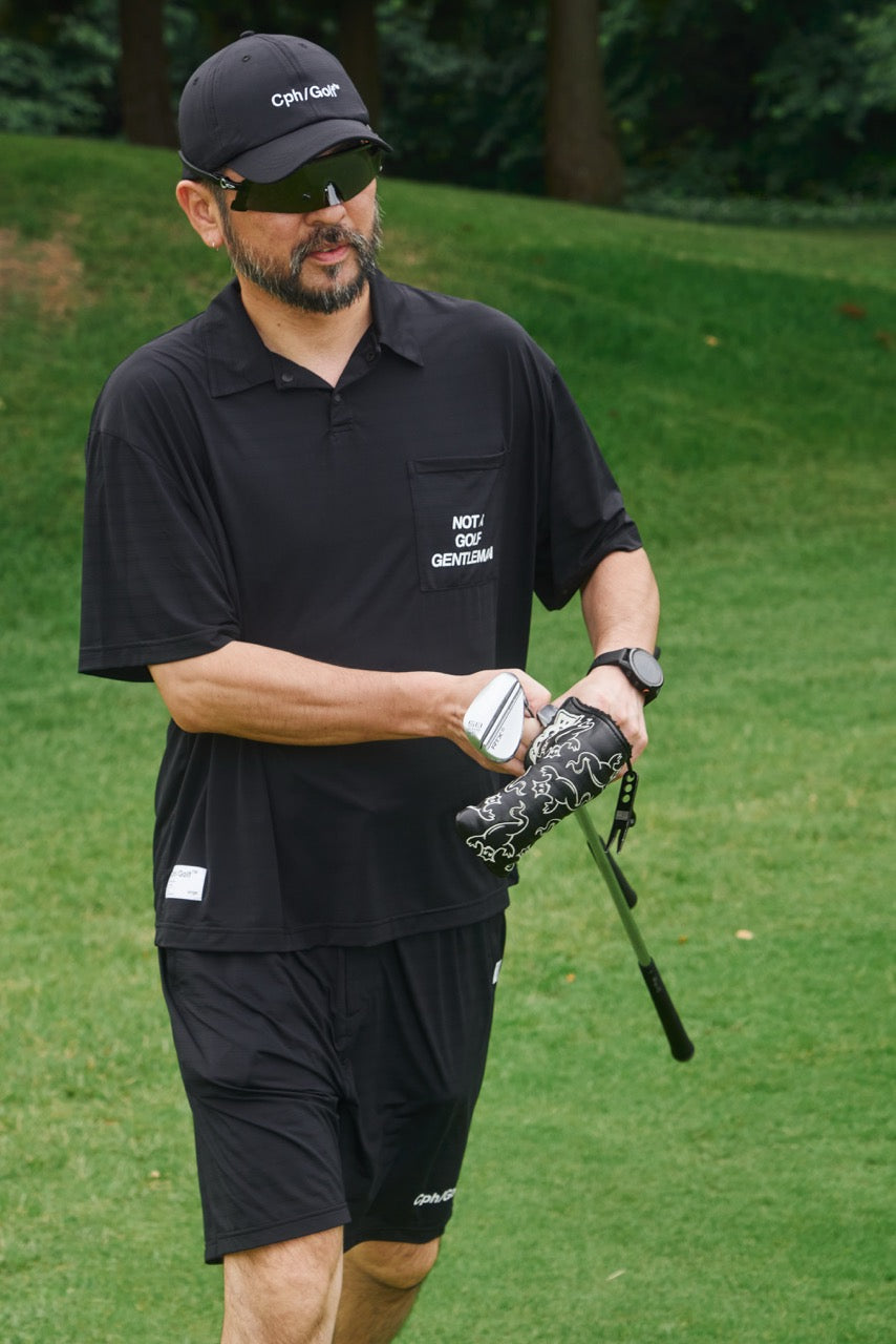 DOT AIR ADJUSTABLE SHORTS BLACK – Cph/Golf™︎