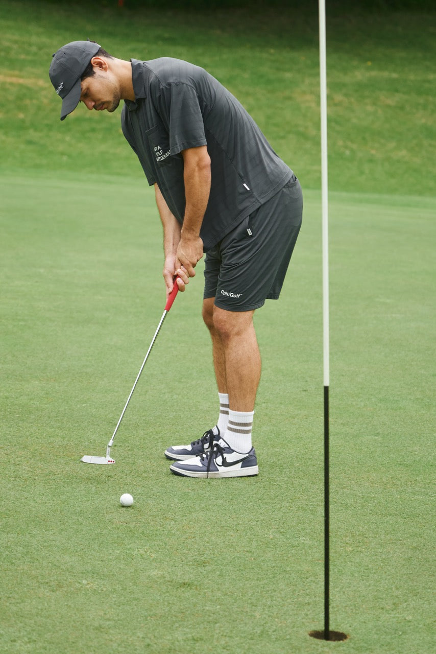 DOT AIR ADJUSTABLE SHORTS BLACK – Cph/Golf™︎