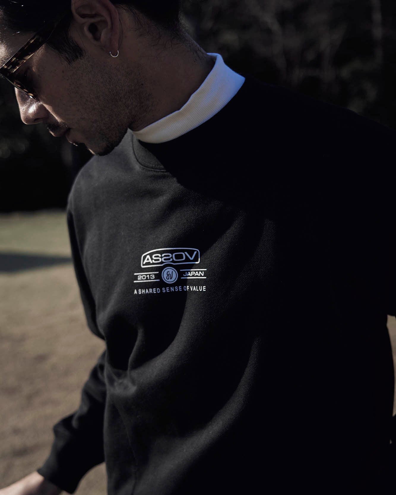 AS2OV × Cph/Golf™ #CORDURA SIDE POCKET PULLOVER - BLACK - – Cph