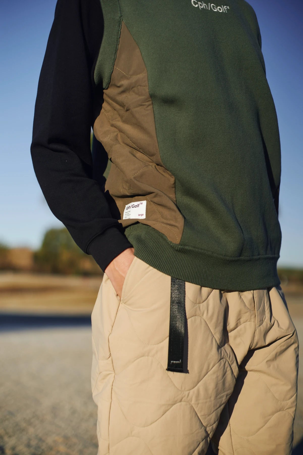 TURTLE NECK LS TEE BLACK – Cph/Golf™︎