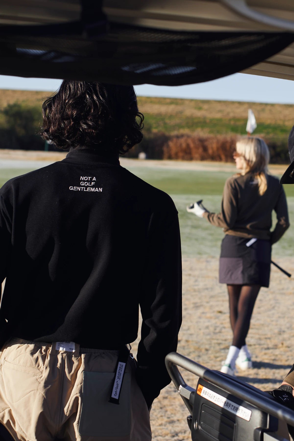 TURTLE NECK LS TEE BLACK – Cph/Golf™︎