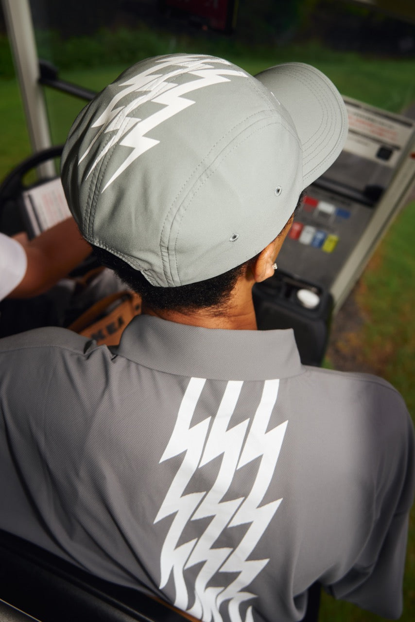 Cph/Golf™ グレーキャップ THUNDER STRIPES JET CAP GRAY – Cph/Golf™︎