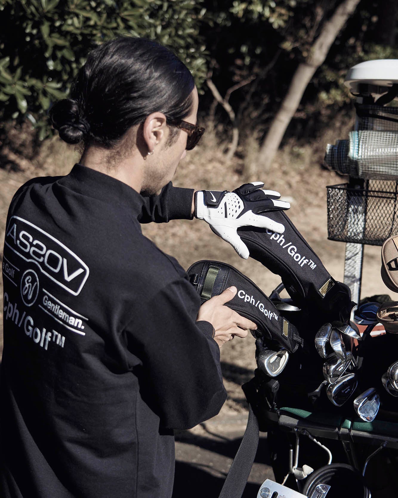 AS2OV × Cph/Golf™ #CORDURA HEAD COVER UT - BLACK - – Cph/Golf™︎