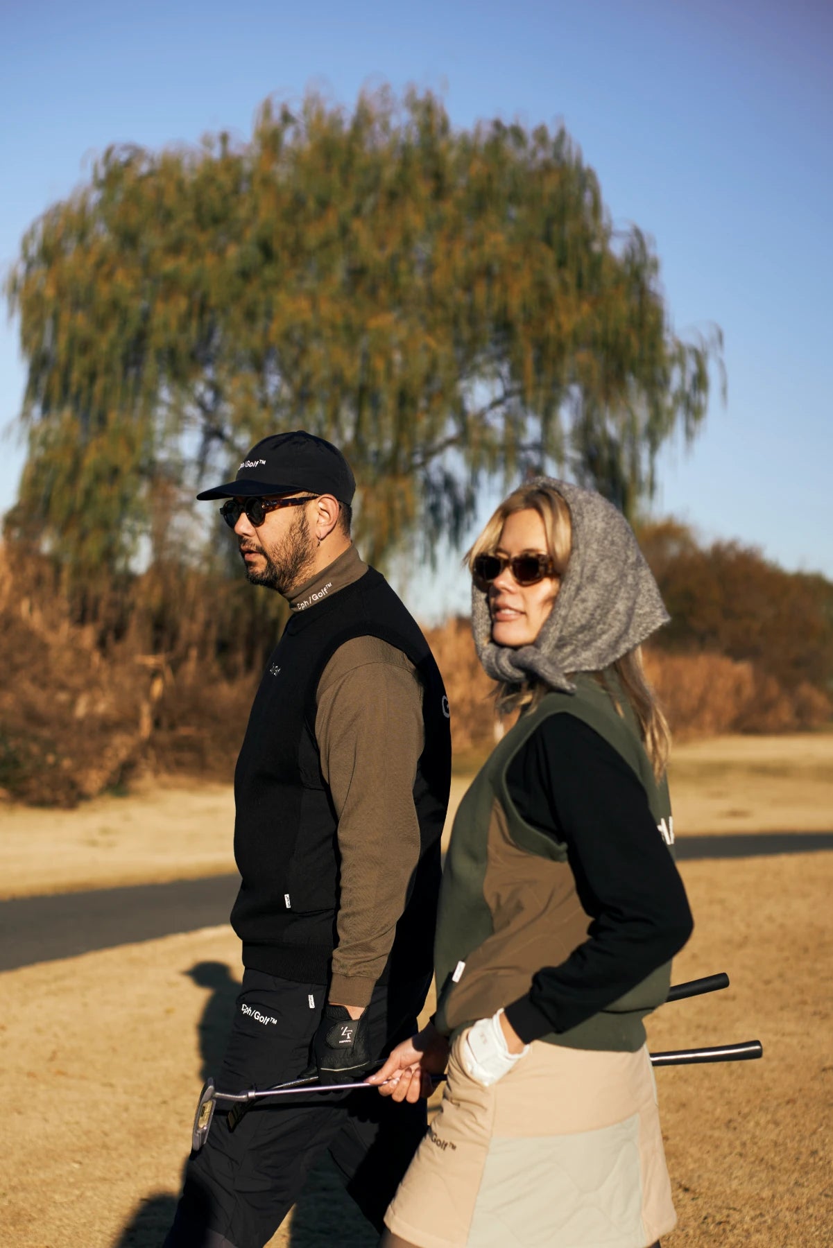 WOMEN]TURTLE NECK LS TEE BLACK – Cph/Golf™︎