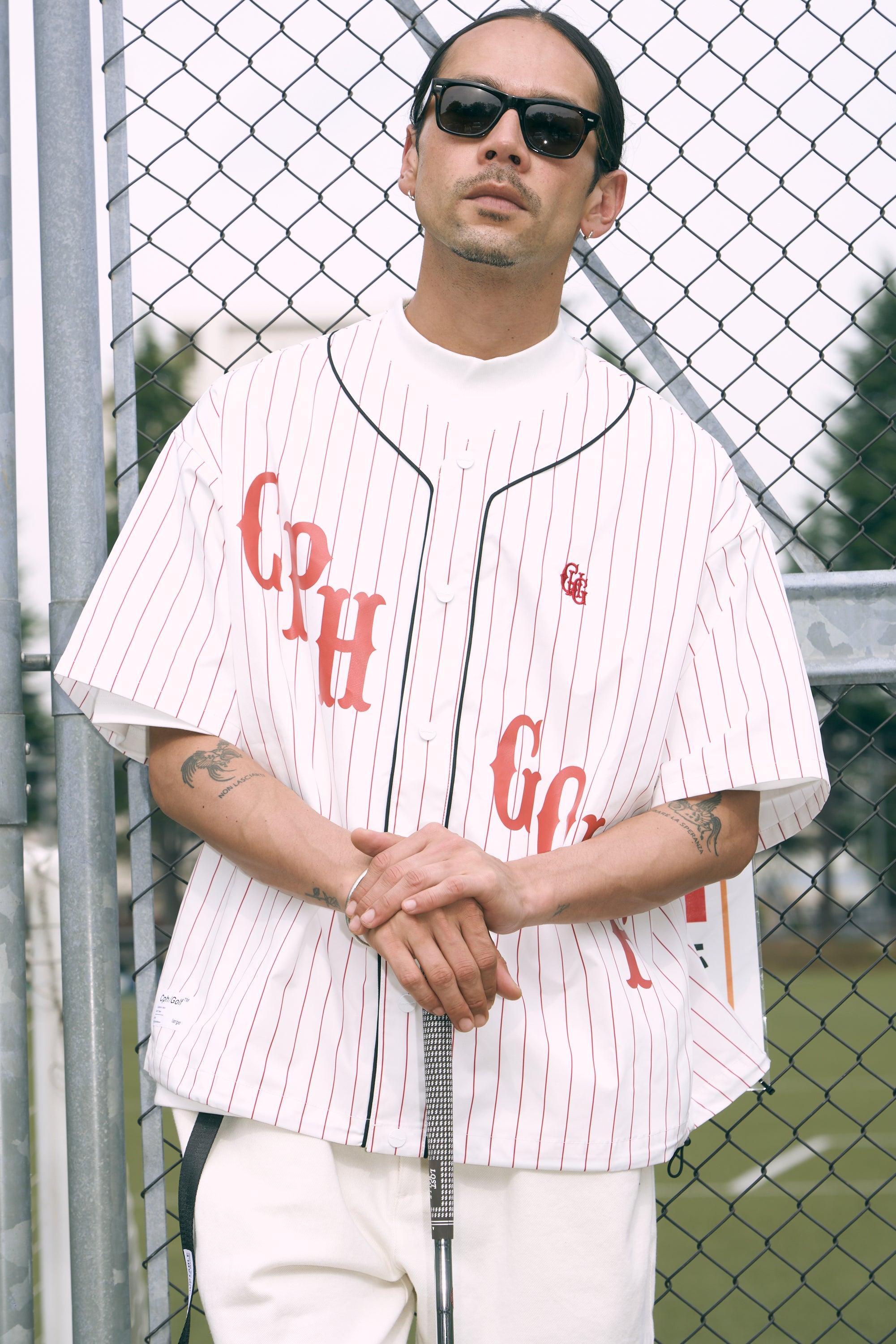 新品　Cph/Golf™ CLASSIC STRIPE BB SHIRT CLASSIC STRIPE BB SHIRT GREEN – Cph/Golf™︎