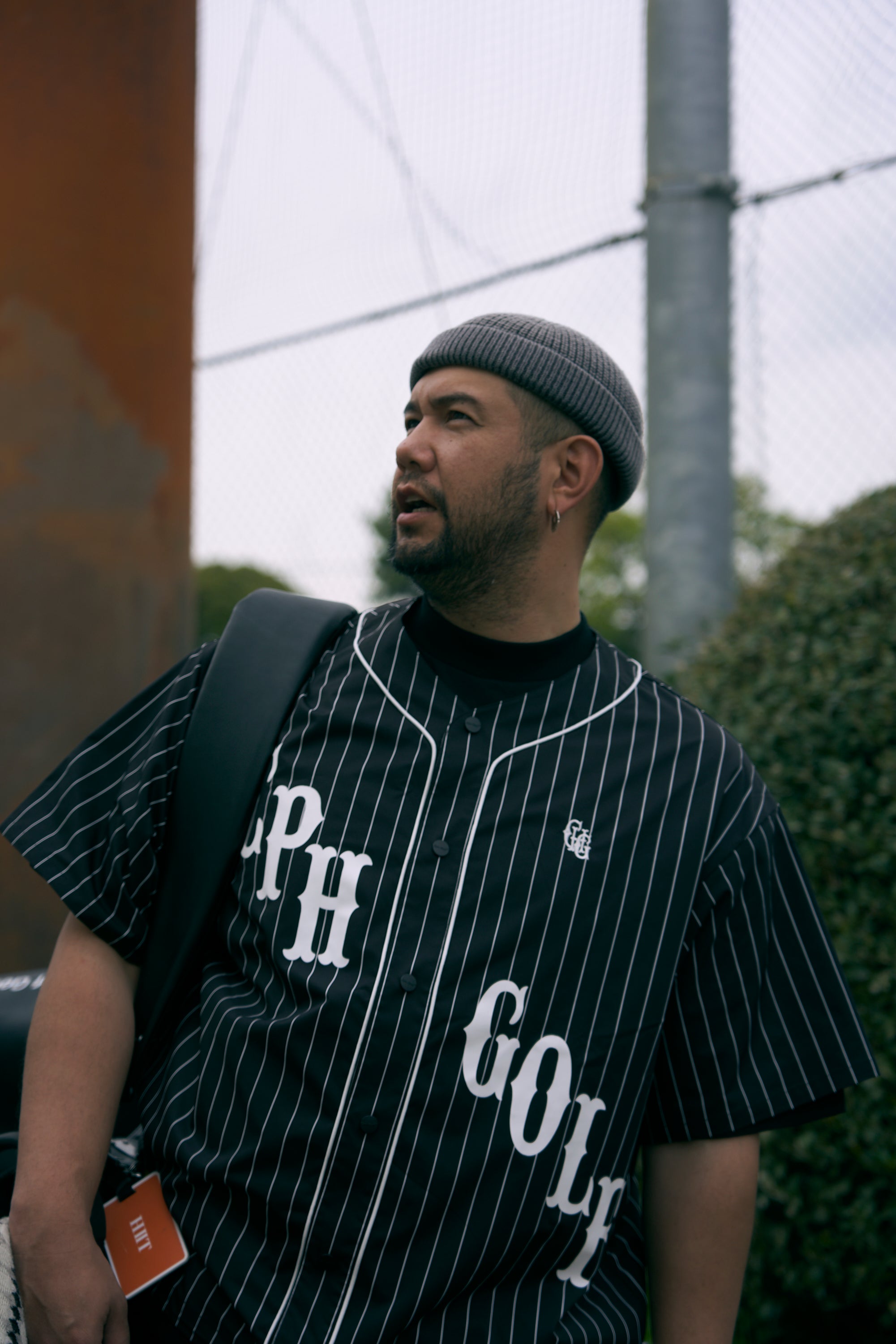CLASSIC STRIPE BB SHIRT BLACK – Cph/Golf™︎