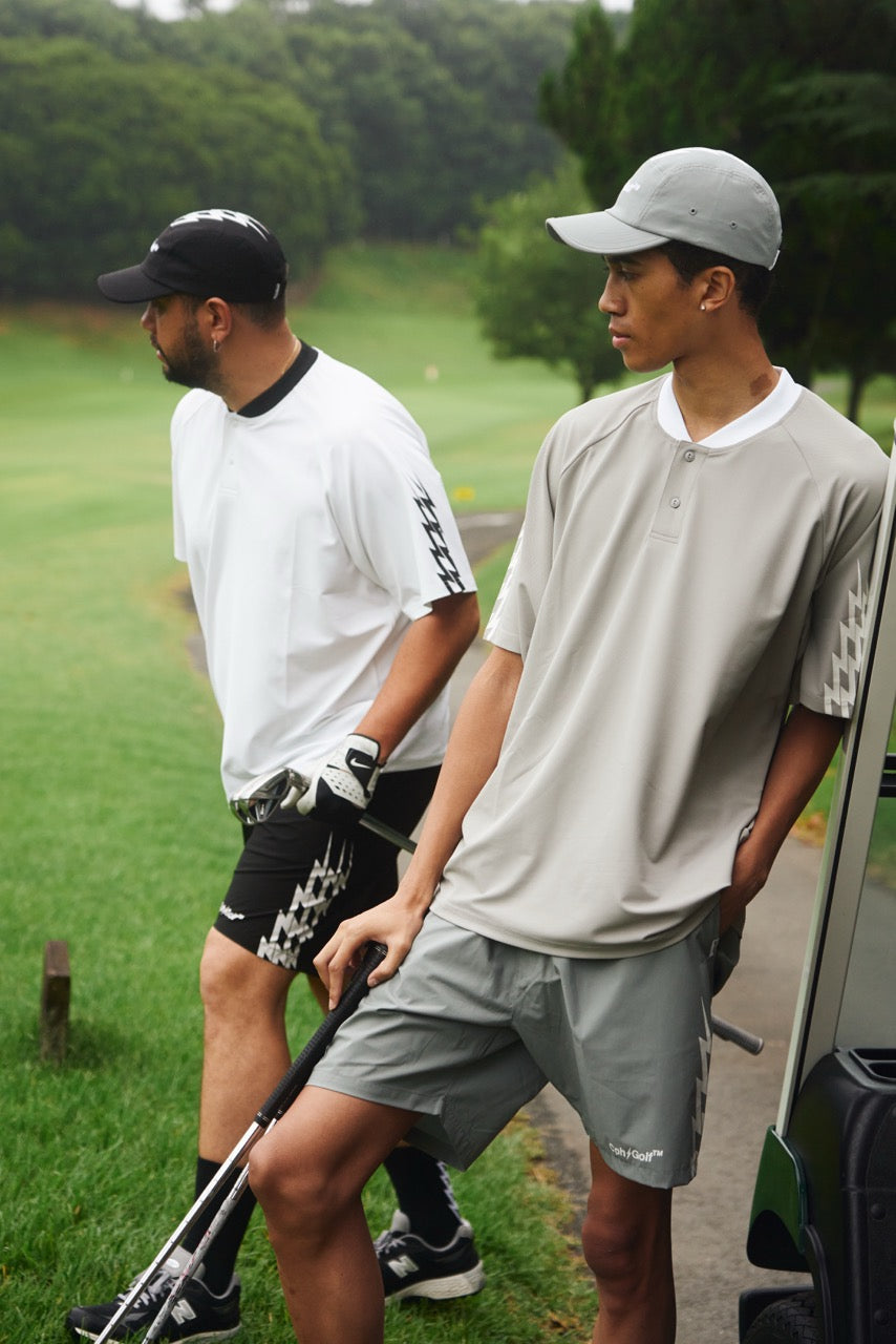 新品未使用Cph/Golf THUNDER STRIPES W-P JACKET THUNDER STRIPES W-P ADJUSTABLE PANTS - KHAKI - – Cph/Golf™︎