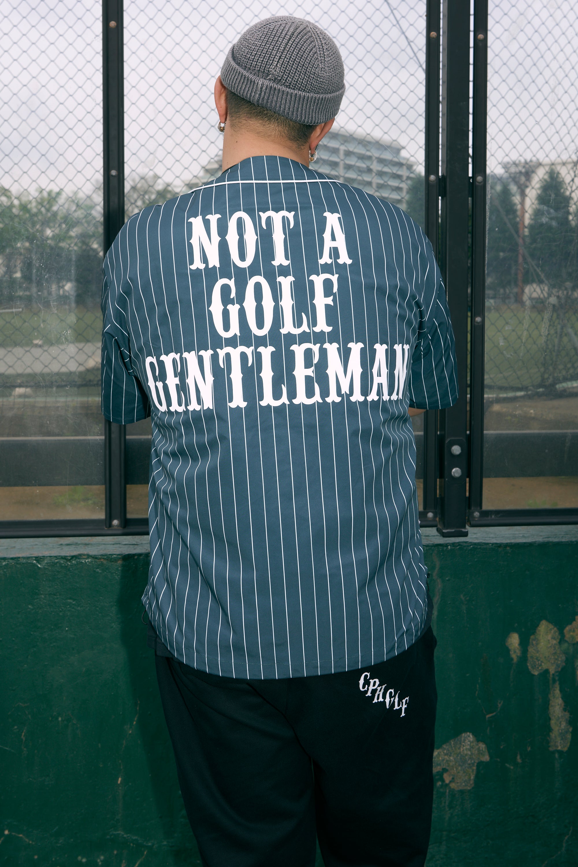 CLASSIC STRIPE BB SHIRT GREEN – Cph/Golf™︎