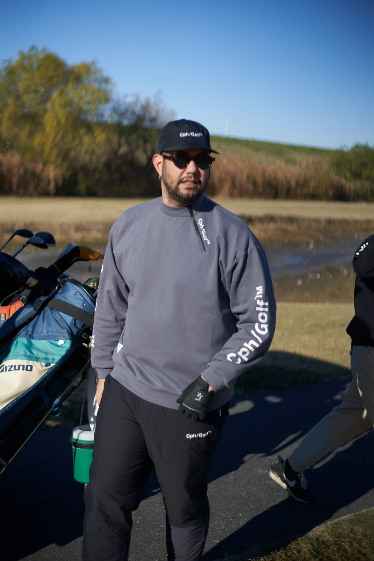 SIDE ZIPPER WARM LS MOCK NECK TEE GRAY – Cph/Golf™︎