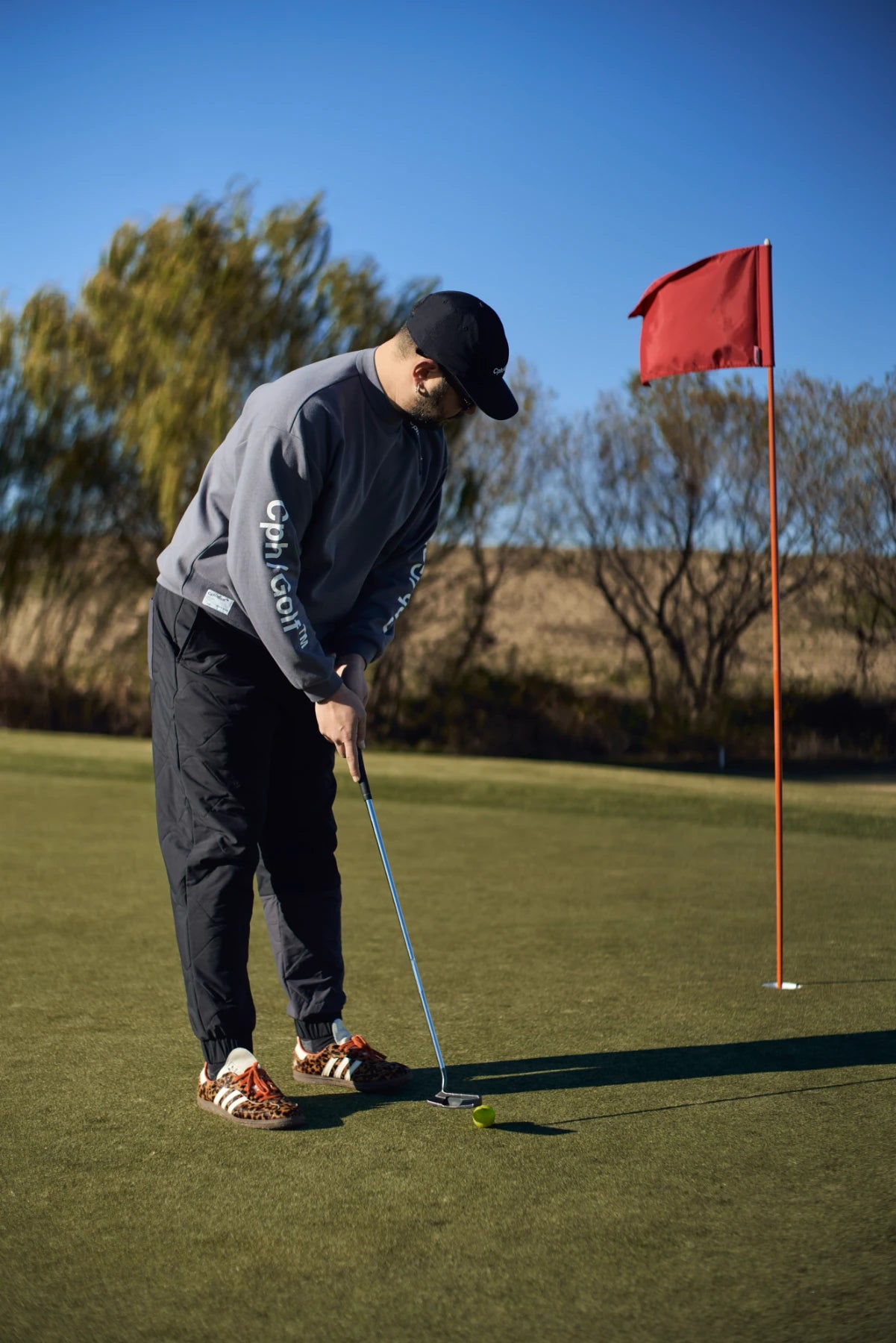 SIDE ZIPPER WARM LS MOCK NECK TEE GRAY – Cph/Golf™︎